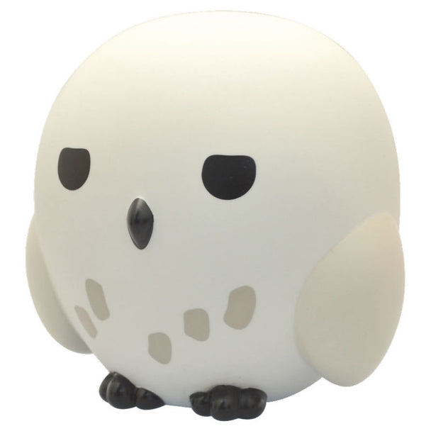 Tirelire Hedwige Chibi Harry Potter PLASTOY 16cm vue latérale montrant la fente pour pièces