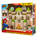 Vue rapprochée des mécanismes interactifs du playset Mario Bros Deluxe