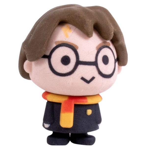 Figurine gomme Harry Potter BLUE SKY STUDIOS montrant les dimensions et la texture du produit