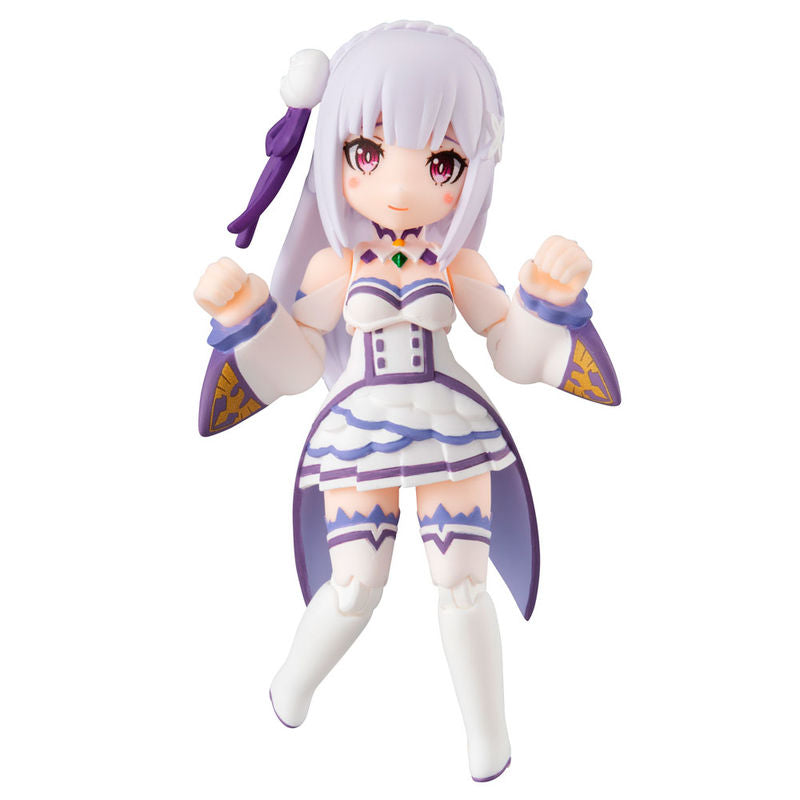 Zoom sur les finitions et la peinture de la figurine Re Zero Desktop Army