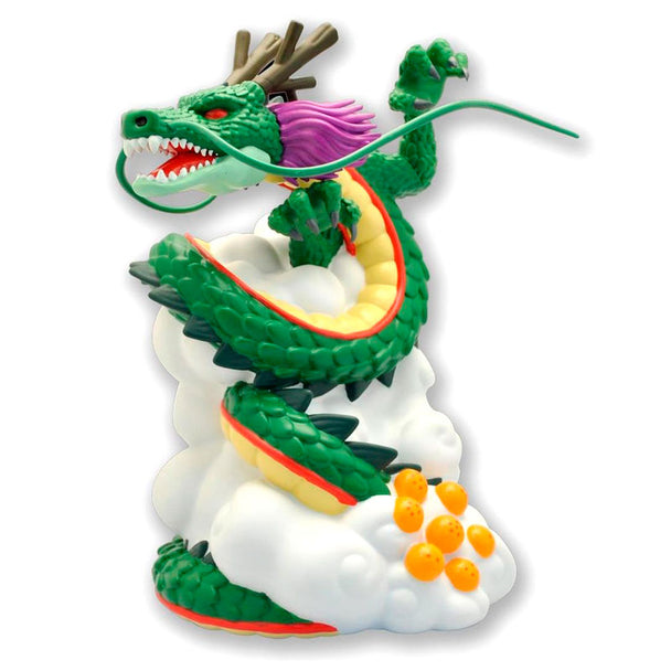 Figurine tirelire Shenron Dragon Ball Chibi en PVC de 25 cm vue de face avec détails colorés