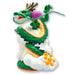 Figurine tirelire Shenron Dragon Ball Chibi en PVC de 25 cm vue de face avec détails colorés