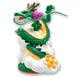 Figurine tirelire Shenron Dragon Ball Chibi en PVC de 25 cm vue de face avec détails colorés