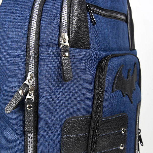 Vue avant du sac à dos Batman DC Comics casual 46cm avec logo CERDÁ visible