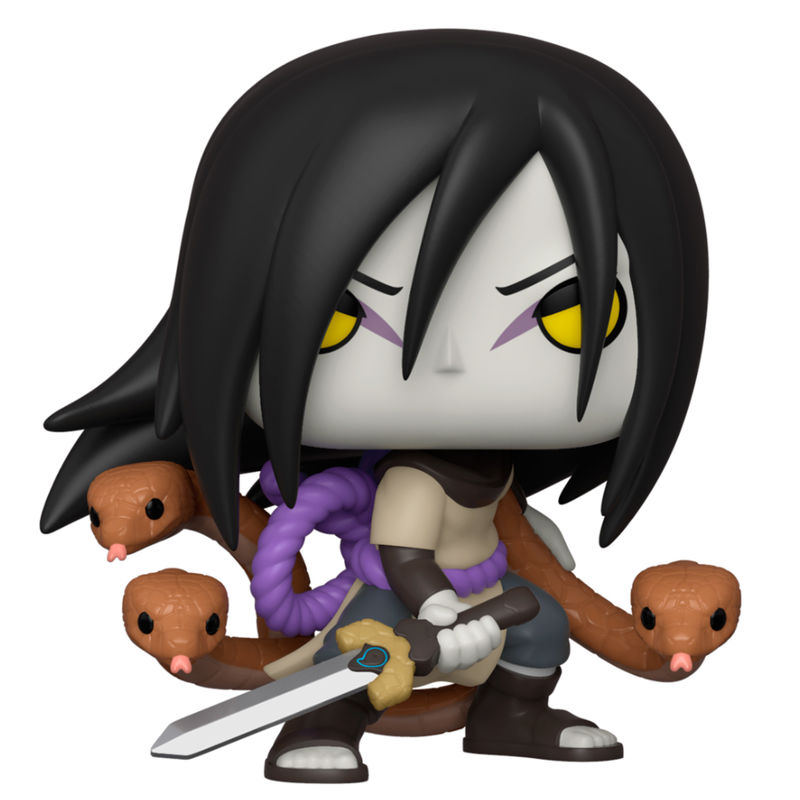 Figurine Funko POP Naruto Orochimaru en vinyle de 9 cm dans sa boîte vitrine transparente