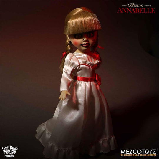 Pack complet de la figurine Annabelle Living Dead Dolls 25cm avec accessoires