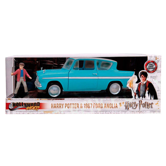 Détail des portes ouvrantes de la voiture Ford Anglia Harry Potter de JADA TOYS