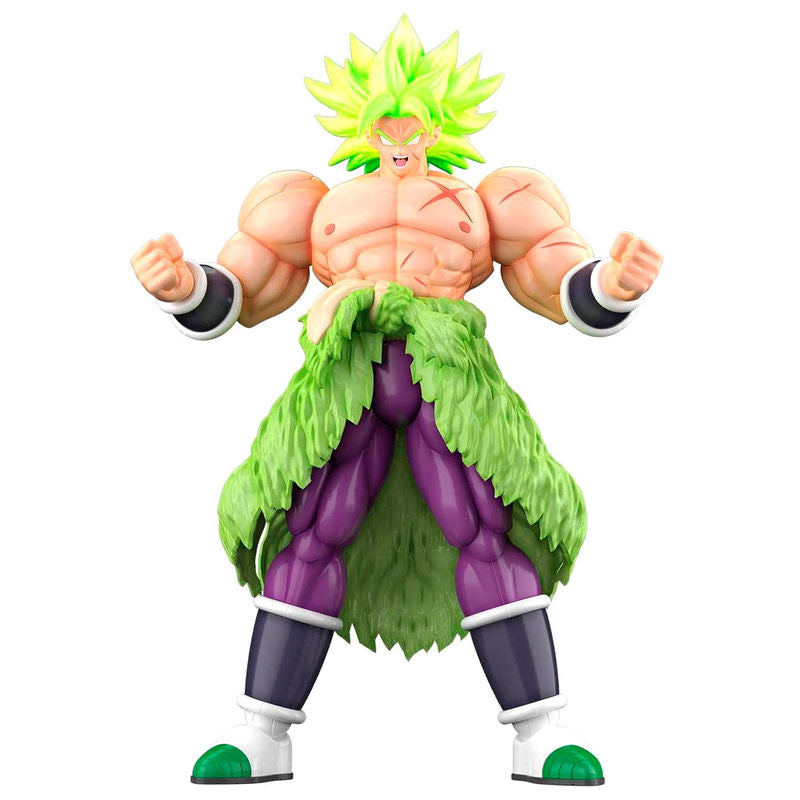 Vue d'ensemble de la figurine Dragon Ball Super Broly Fullpower avec packaging BANDAI HOBBY