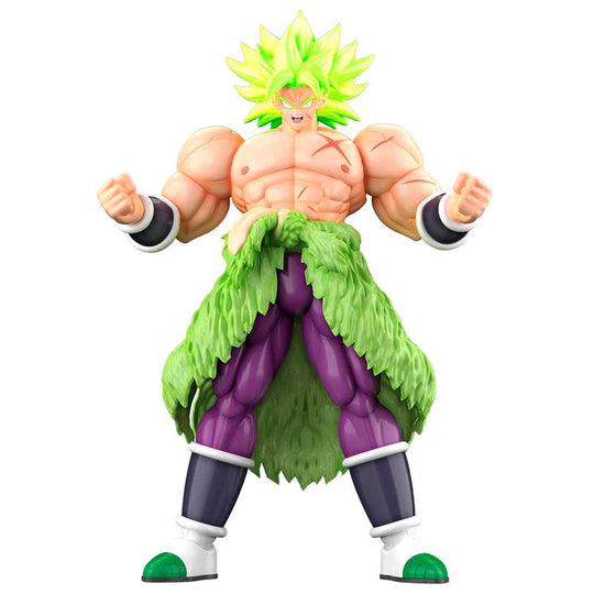 Vue d'ensemble de la figurine Dragon Ball Super Broly Fullpower avec packaging BANDAI HOBBY