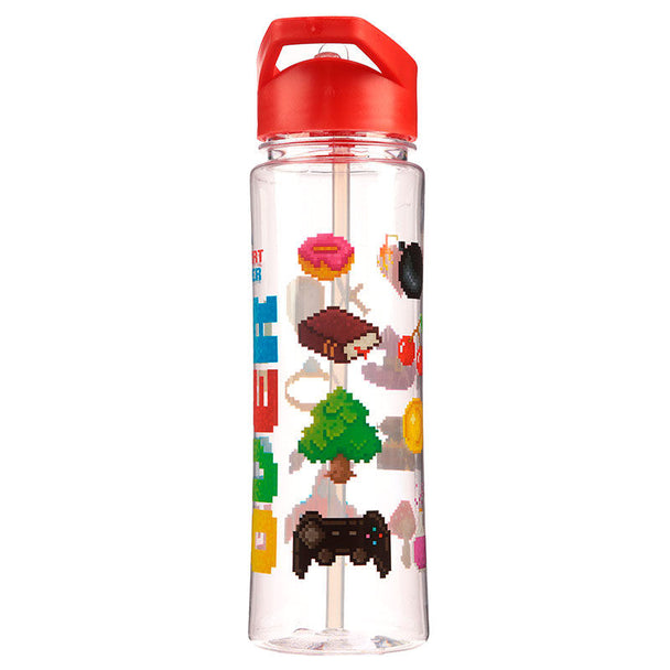 Détail du bouchon de la bouteille d'eau Game Over 500ml facile à ouvrir