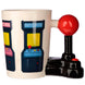 Ensemble complet des six images présentant différentes vues du mug Game Over