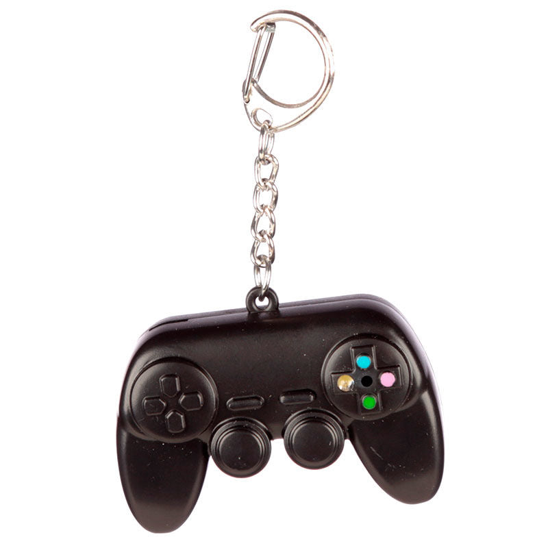 Porte-clés sonore Game Over PUCKATOR en fonctionnement avec lumières allumées