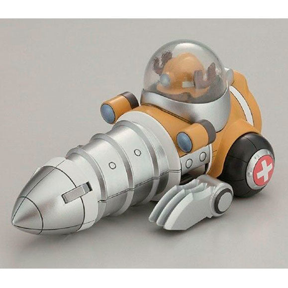 Figurine Chopper Drill One Piece à monter en PVC de 10 cm vue de face
