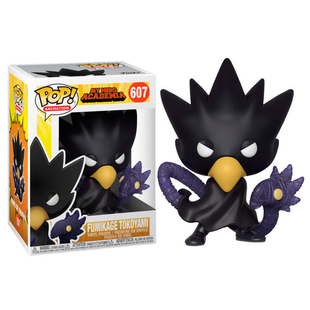 Figurine Funko POP Tokoyami de My Hero Academia en vinyle, vue de face avec détails précis
