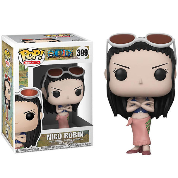 Figurine Funko POP Nico Robin de One Piece en vinyle, série 3, hauteur 9 cm dans sa boîte cadeau