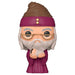 Packaging fenêtre de la figurine Funko POP Harry Potter Dumbledore avec Bébé Harry, prêt pour exposition