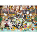 Boîte du puzzle Disney Gala 6000 pièces de CLEMENTONI avec illustration colorée et dimensions visibles