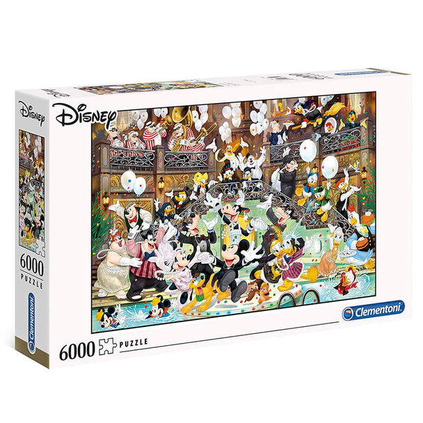 Puzzle assemblé Disney Gala 6000 pièces montrant un grand format détaillé et une qualité d'image remarquable