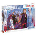 Puzzle assemblé de 104 pièces représentant une scène du film Disney La Reine des Neiges 2