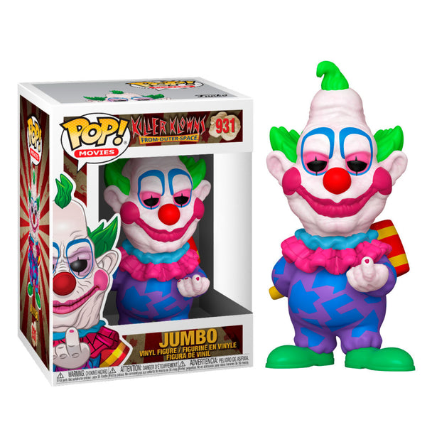 Figurine Funko POP Jumbo Killer Klowns From Outer Space 9cm en vinyle dans sa boîte vitrine transparente