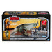 Vue latérale de la réplique Slave 1 Boba Fett Star Wars Vintage Collection par HASBRO, mettant en valeur ses détails et finitions précises
