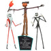 Figurines de Jack Skellington, Jack Roi Citrouille et Jack Père Noël en position dynamique, set de 3 pièces de 18 cm par DIAMOND SELECT