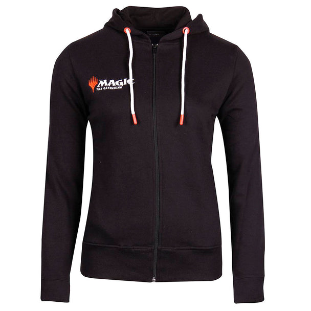Sweat à capuche femme Magic The Gathering DIFUZED en coton, vue avant avec logo coloré