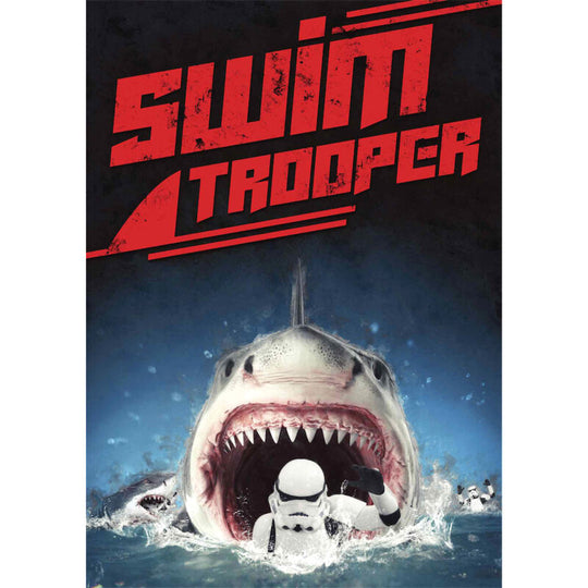 Puzzle 1000 pièces Stormtrooper Swim Trooper de SD TOYS, dimensions 70x50cm, illustration originale Star Wars.