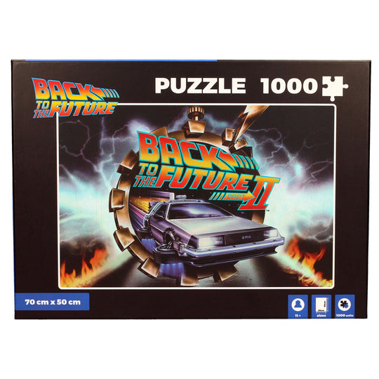 Puzzle Back to the Future II de 1000 pièces SD TOYS, image du puzzle complet 70x50 cm