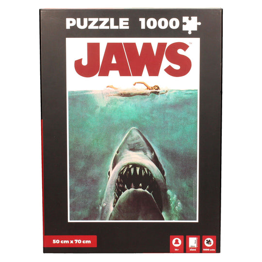 Puzzle SD TOYS Jaws Poster 1000 pièces avec image emblématique du film requin