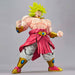 Figurine Broly posée dynamiquement avec effet d'énergie Super Saiyan visible