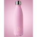 Fermeture étanche de la gourde isotherme rose WATER REVOLUTION, démontrant son système anti-fuite