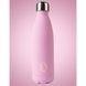 Fermeture étanche de la gourde isotherme rose WATER REVOLUTION, démontrant son système anti-fuite