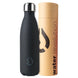 Gourde Water Revolution Black 500ml en acier inoxydable avec design élégant noir mat
