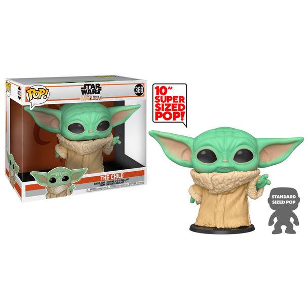 Boîte cadeau à fenêtre contenant la figurine POP FUNKO Star Wars Mandalorian Yoda The Child