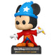Détail de la figurine Funko POP Mickey Sorcier montrant le costume bleu et les étoiles dorées