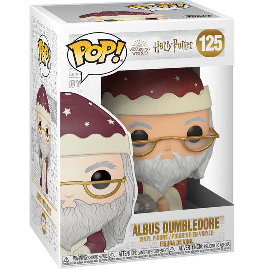Packaging original Funko POP de la figurine Harry Potter Dumbledore Holiday prêt à offrir