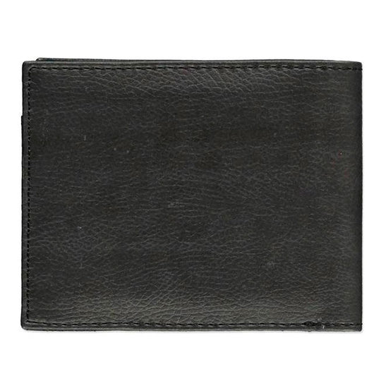 Vue rapprochée des compartiments internes du portefeuille universel E.T. montrant l'organisation pratique