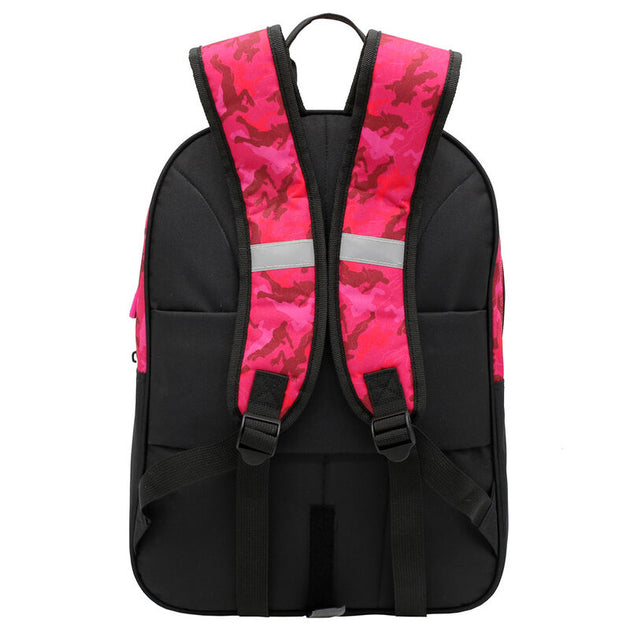Sac à dos Fortnite Max Drift 42 cm en polyester, vu de face avec design coloré et logo TOYBAGS