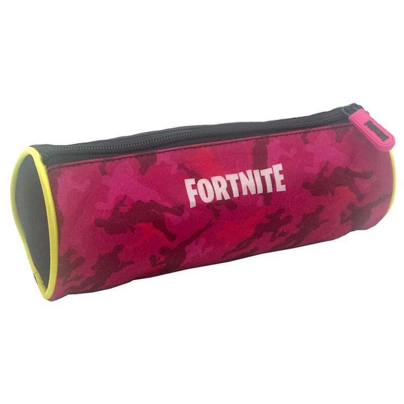 Trousse Fortnite Max Drift de couleur noire avec motifs du jeu, dimensions 22x8x8cm, vue de face.