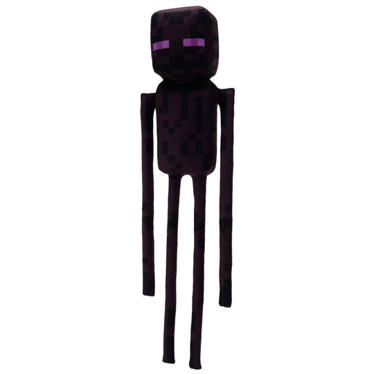 Peluche Minecraft Enderman de 53 cm avec détails fidèles au personnage, signée PLAY BY PLAY.