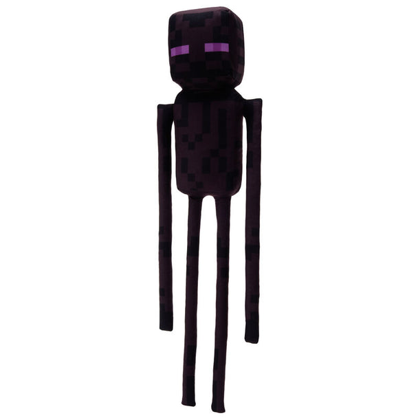 Peluche Minecraft Enderman de 53 cm avec détails fidèles au personnage, signée PLAY BY PLAY.