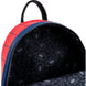 Sac à dos Loungefly Marvel Spiderman vue avant avec design coloré et logo officiel