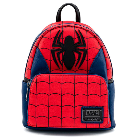 Dos du sac à dos Loungefly Marvel Spiderman avec bretelles ajustables et rembourrées