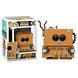 Packaging de la figurine Funko POP Awesom-O South Park avec logo officiel et fenêtre d'exposition