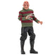Figurine Freddy Krueger 20cm de face avec son chapeau emblématique et son pull rayé rouge et vert