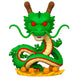 Figurine Funko POP Shenron Dragon Ball Z en vinyle de 25 cm dans sa boîte vitrine transparente