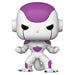 Boîte vitrine de la figurine Funko POP Frieza 100% Forme Finale, présentant le personnage de Dragon Ball Z sur fond clair