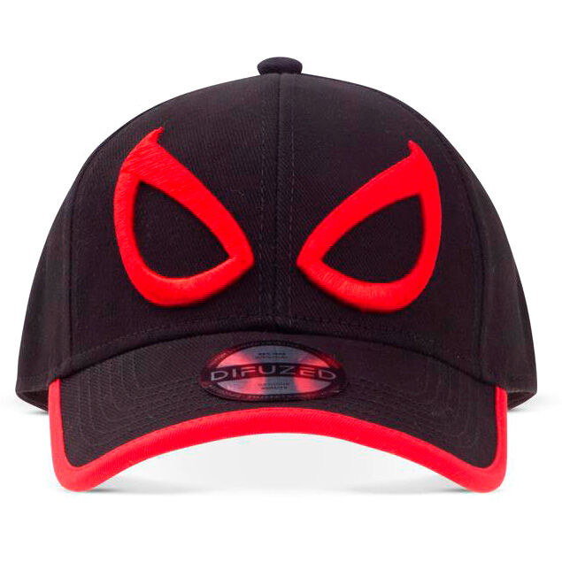 Casquette Marvel Spiderman portée, montrant son ajustement confortable et style épuré