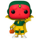 Figurine Funko POP Vision de Marvel WandaVision en vinyle de 9 cm avec boîte vitrine Halloween